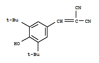 Propanedinitrile,2-[[3,5-bis(1,1-dimethylethyl)-4-hydroxyphenyl]methylene]-