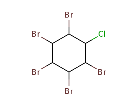 1,2,3,4,5-Pentabromo-6-chlorocyclohexane